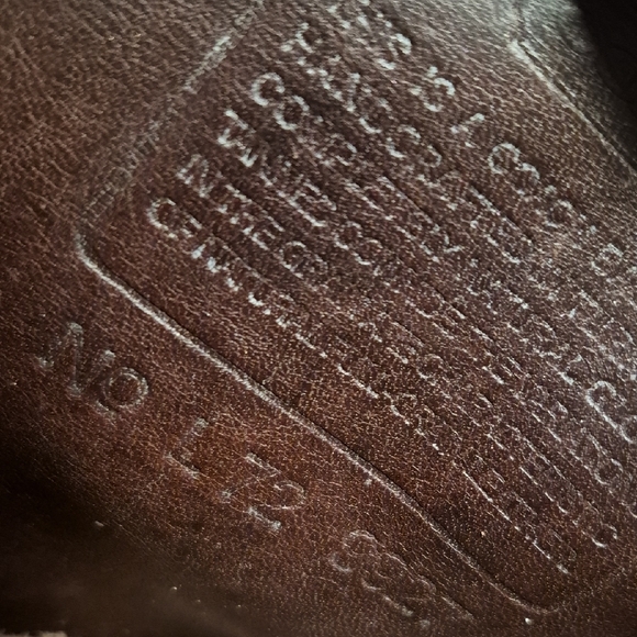 Coach Dark Brown Leather Messenger Bag - Picture 15 of 15